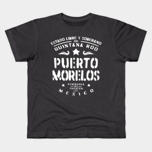 Puerto Morelos, Mexico Kids T-Shirt